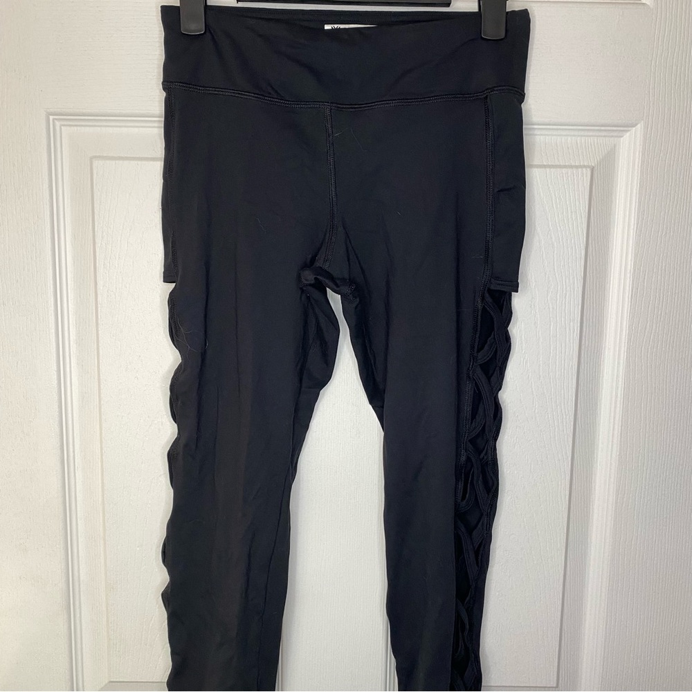Forever 21 Criss-Cross Leggings